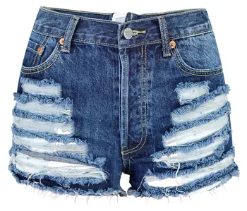 

Ripped Casual Denim Jeans Womens Push Up Shorts Women Short Jeans Sexy High Waist Shorts Short Pants Women Clothing New II50NSDK