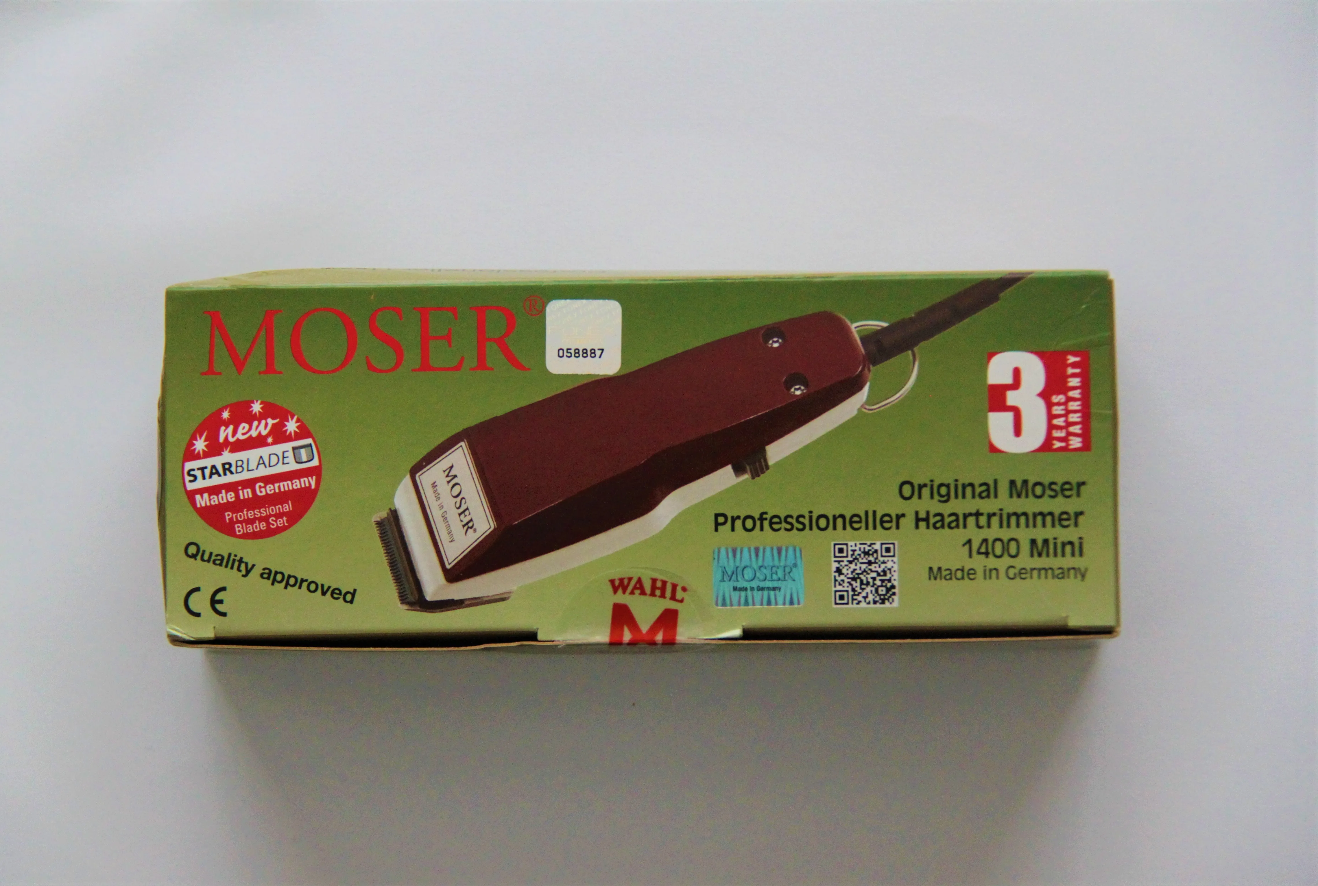 MOSER 1400 1411 бритва злек Moser насадки мини Мужская профессиональная электрическая