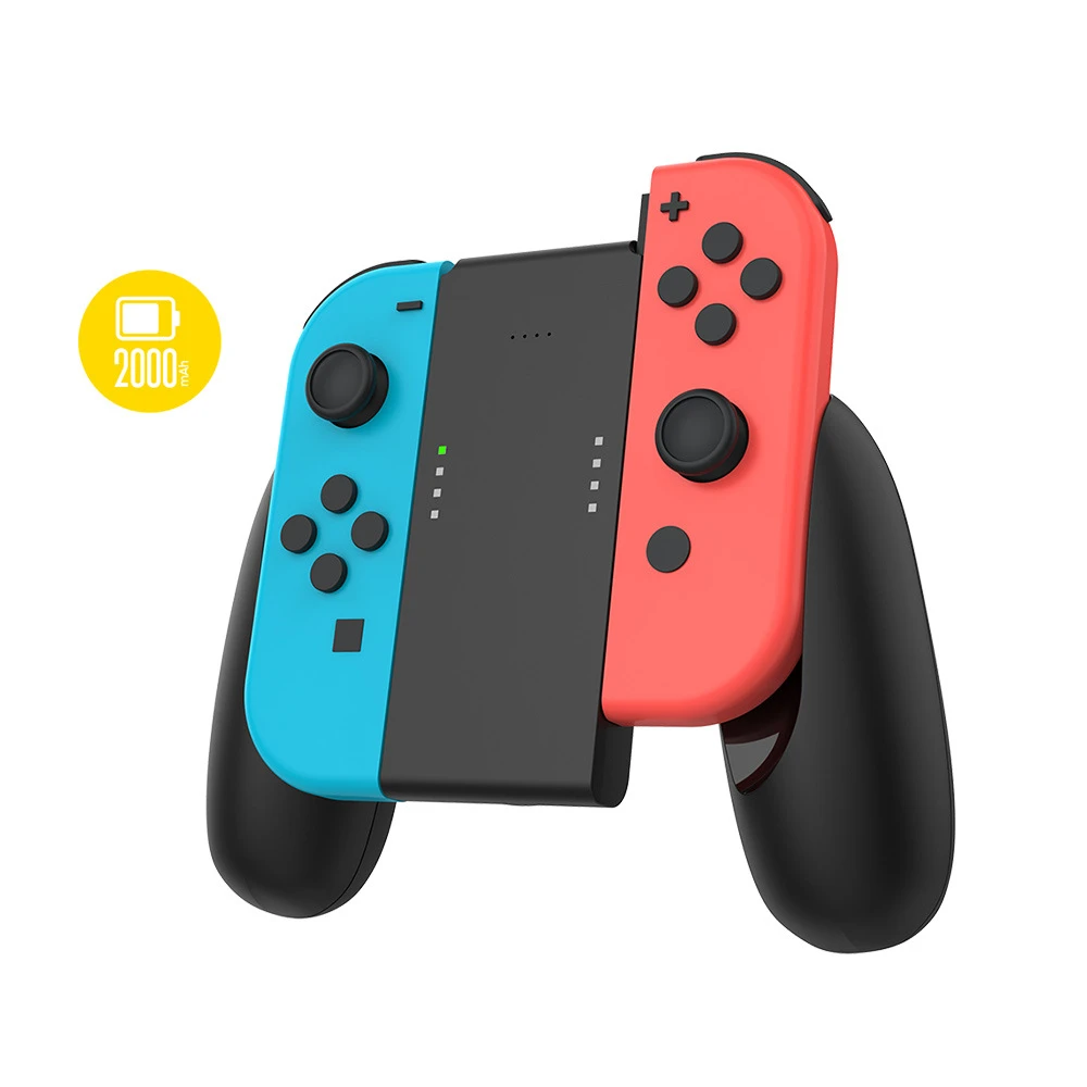 DOBE 2000mAh Charging Grip Dock Station for Nintendo Switch Joy-Con Charger for Gamepad with Cable Charging Indicator