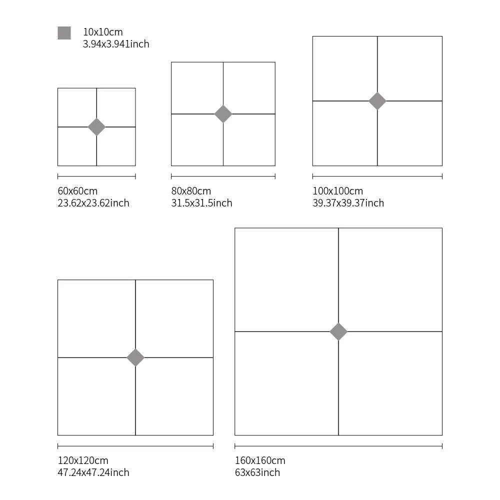 Diagonal Floor stickers