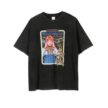 

2020SS Harajuku T-shirts Summer Men/Women Hip Hop Funny Print Retro Fashion Streetwear t shirt Short Sleeve Tee Tops M L XL