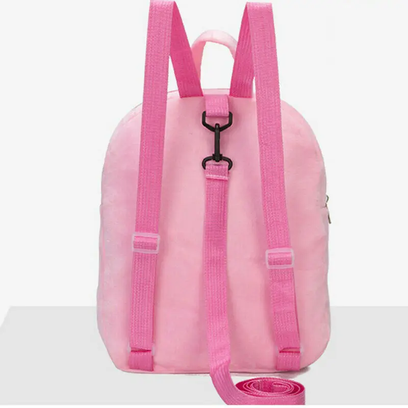 Детский рюкзак для маленьких девочек и мальчиков; милый детский рюкзак с изображением животных; Фламинго единорог; съемная плюшевая сумка на плечо; сумка для детского сада