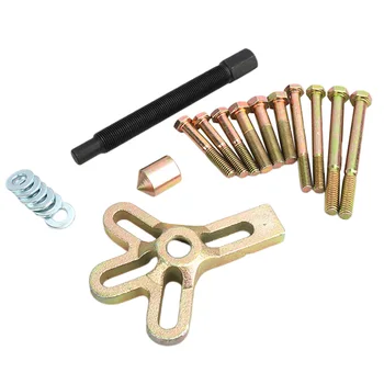 

13 PCs Auto Heavy Duty Steering Harmonic Balance Crank Shaft Remover Repair Wheel Puller Set Car Gear Damper Hand Tool