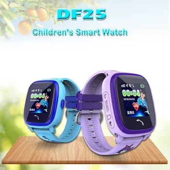 

DF25 IP67 Waterproof GPS Smart Watch For Children Safe Location Device Tracker With SOS Call Anti-Lost Monitor Remote Shutdown