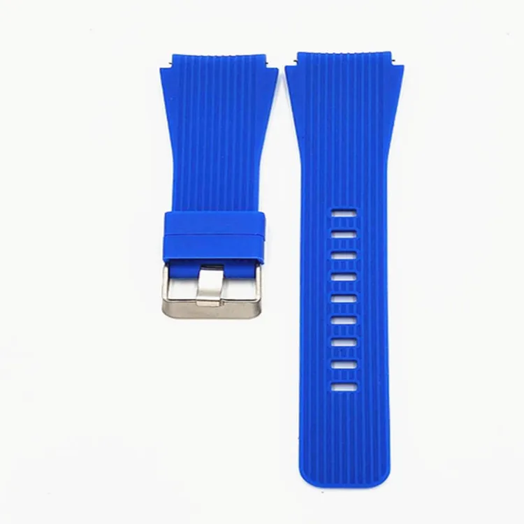Для Huami Amazfit GTR 47 мм спортивный силиконовый ремешок 22 мм ремешок для часов резиновый браслет ремень ремешок для Xiaomi Huami Amazfit 2 2S - Цвет ремешка: dark blue