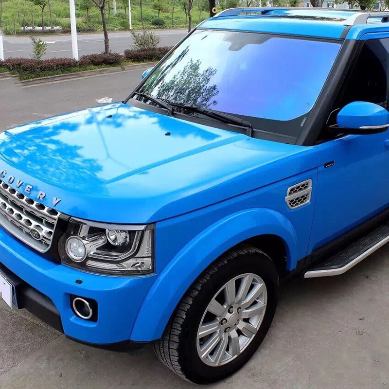 TSAUTOP 1,52x18 м воздушные пузыри Супер Глянцевая Автомобильная вся виниловая Автомобильная обертка Липкая лента для тела наклейка