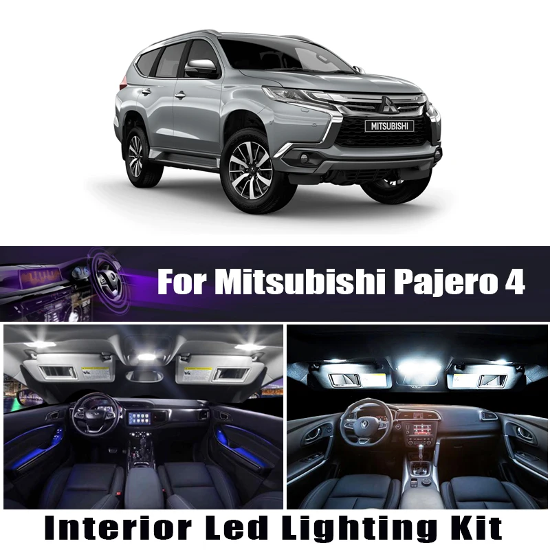 7 шт. Canbus светильник комплект для Mitsubishi Montero Shogun Pajero 4 V80 V93 V97 V98 2007-2019 | Автомобили и