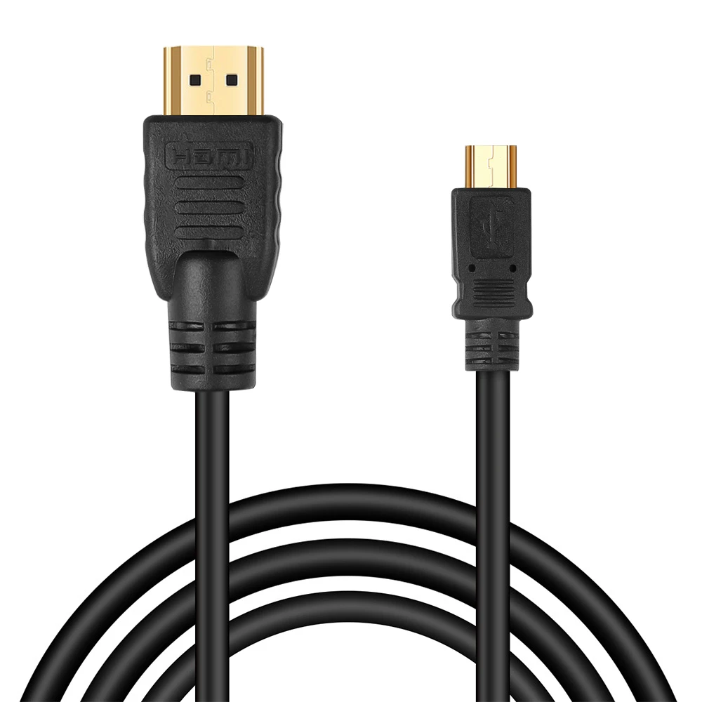 Портативный 1 5 м Micro USB к HDMI-совместимый кабель 1080P HDTV адаптер новейший для Samsung Galaxy