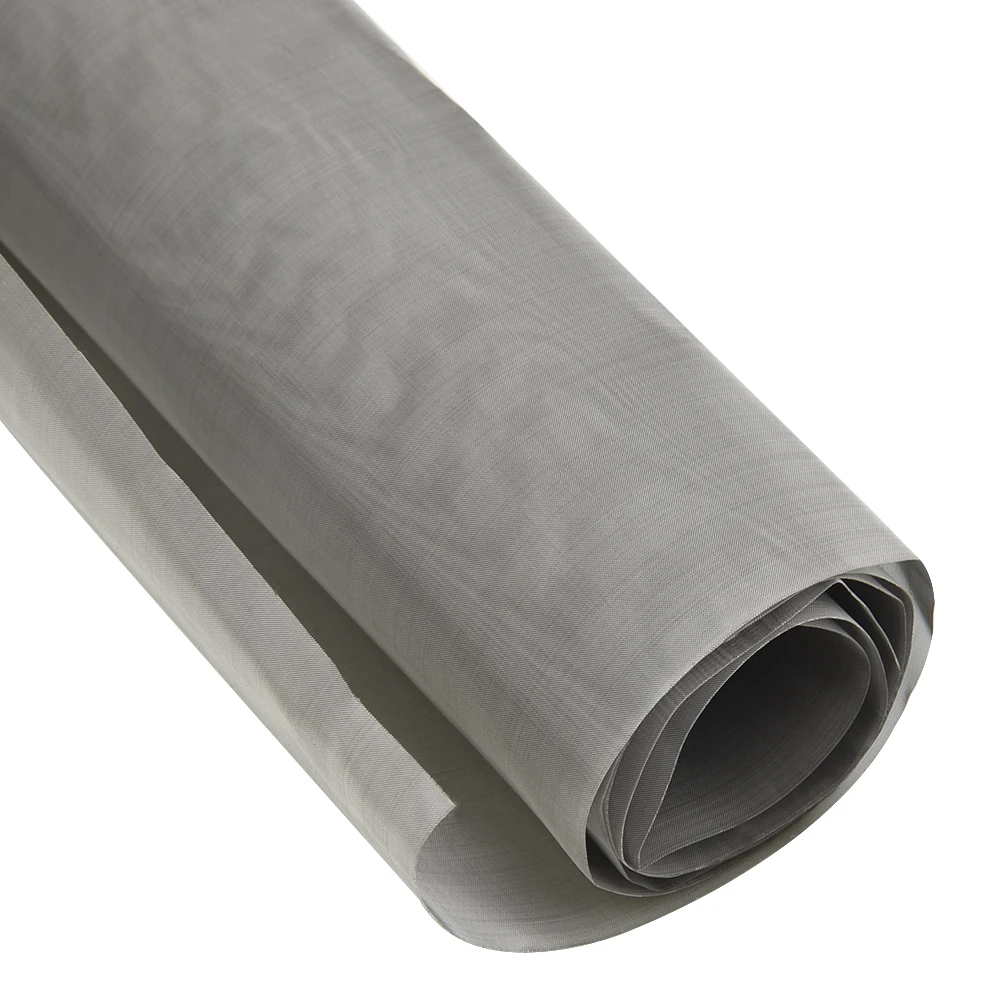 

200 Mesh Filtration Woven Wire For Filtering Industrial Paint Oil Water 304 Stainless Steel Fine Pollen Dry Screen 12*24" Tools