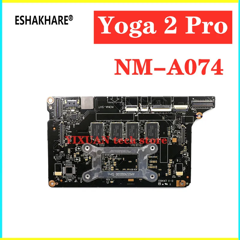 Eshakhare NM-A074 для lenovo Yoga 2 Pro Материнская плата ноутбука i5-4210U/i5-4200U процессор 8 Гб ram VIUU3 NM-A074 материнская плата Тест ОК
