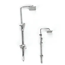 1/12 Миниатюрные аксессуары для кукольного домика, мини легированная модель для душа для купания, игрушка для украшения кукольного дома ob11