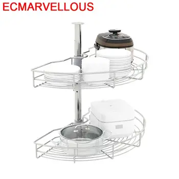 

for Gabinete Mutfak Malzemeleri Armario De Cocina Despensa Pantry Stainless Steel Cozinha Cuisine Kitchen Cabinet Storage Basket