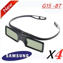 4x Лот G15-BT заменить 3D очки SSG-5100GB 3D Активные Bluetooth очки для всех samsung-2011 D, E, ES и F H серии 3D ТВ