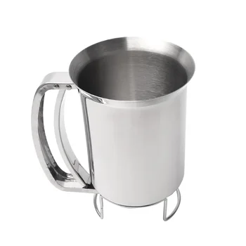

Separator Pastry Funnel Home Practical Making Cake Batter Dispenser Kitchen Tool Accessories Stainless Steel Handheld Easy Use