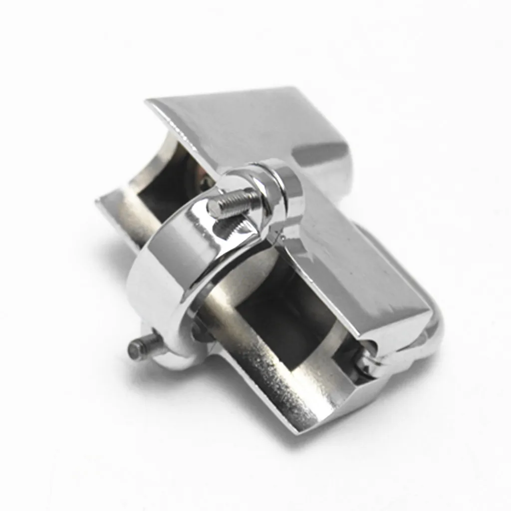 Silver Motorcycle Scooter Steel Helmet Anti-Theft Lock Durable