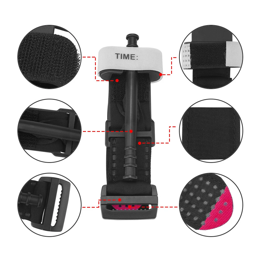 Tactical EDC Molle Tourniquet Pouch First Aid Kit Case Fast Hemostasis Holder Box IFAK Hunting Medical Bag Survival Kit first aid kit tourniquet kit tactical tourniquet tourniquet holder first aid pouch