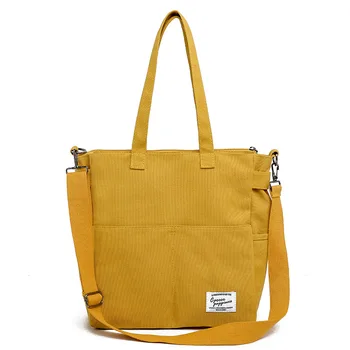 

Multifunctional tote bag custom Korean ins shoulder bag student casual messenger bag canvas bag women bag ladies hand bags