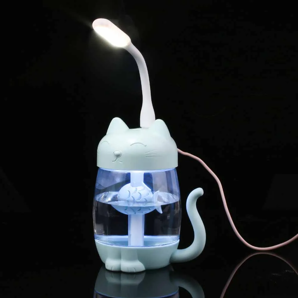 Usb зарядка арома-диффузор для офиса и дома практичный увлажнитель воздуха для детской комнаты светодиодный портативный спа-очиститель воздуха прекрасные подарки