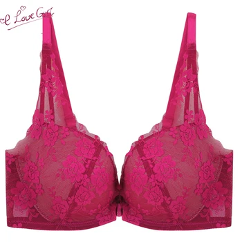 

Elovegirl Comfortable and Sexy Wild Adjustable Lingerie Multi-color Lace Without Traces Gathered Underwear Women