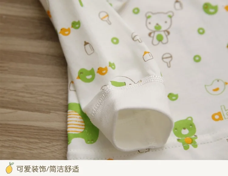 Одежда для малышей 1-2-3-4 лет Для мужчин и Для женщин детские мягкие облегающее нижнее бельё из чистого хлопка, комплект Костюмы завод