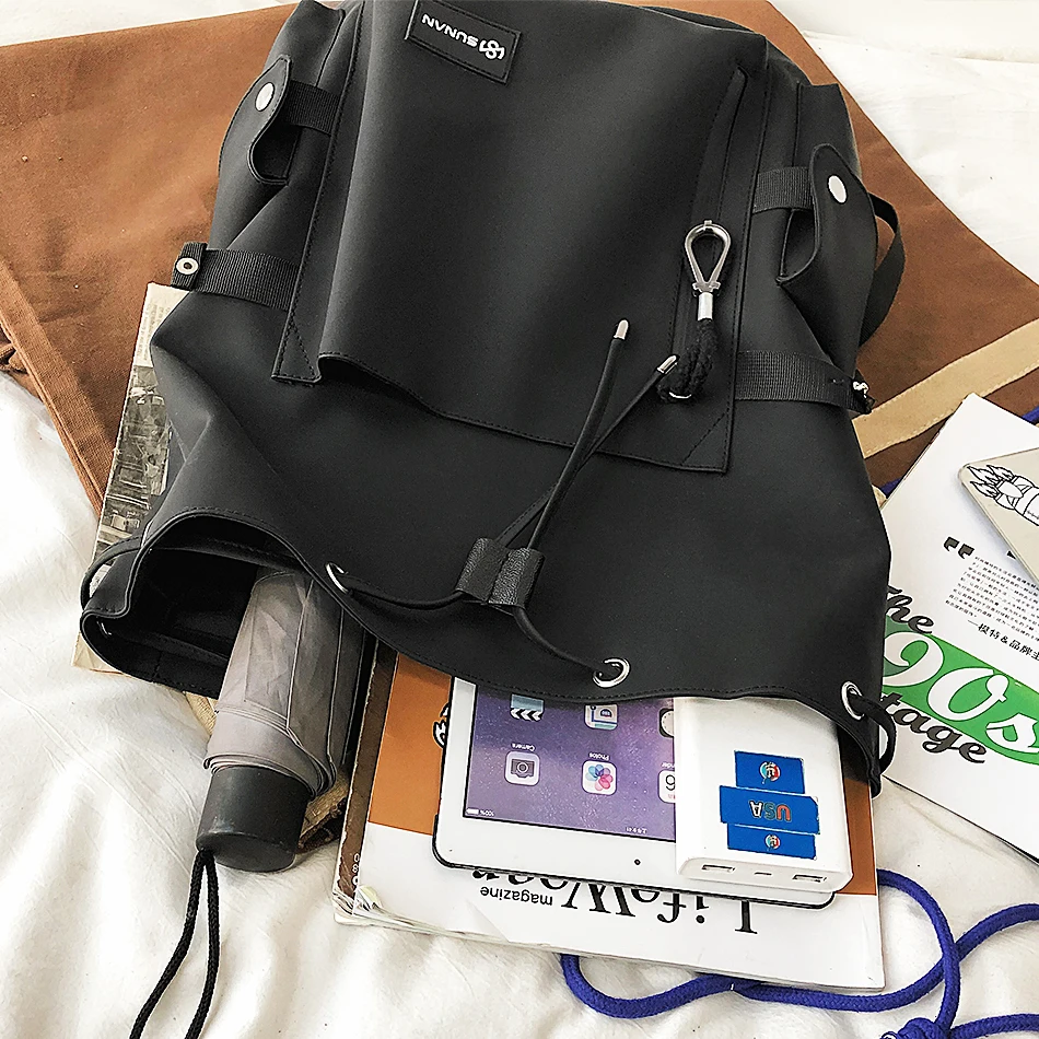 Simple Urban Man Backpack Trend Designer Backpacks for Men Waterproof Men's Laptop Bag Fashion Youth Large Capacity Travel Bags