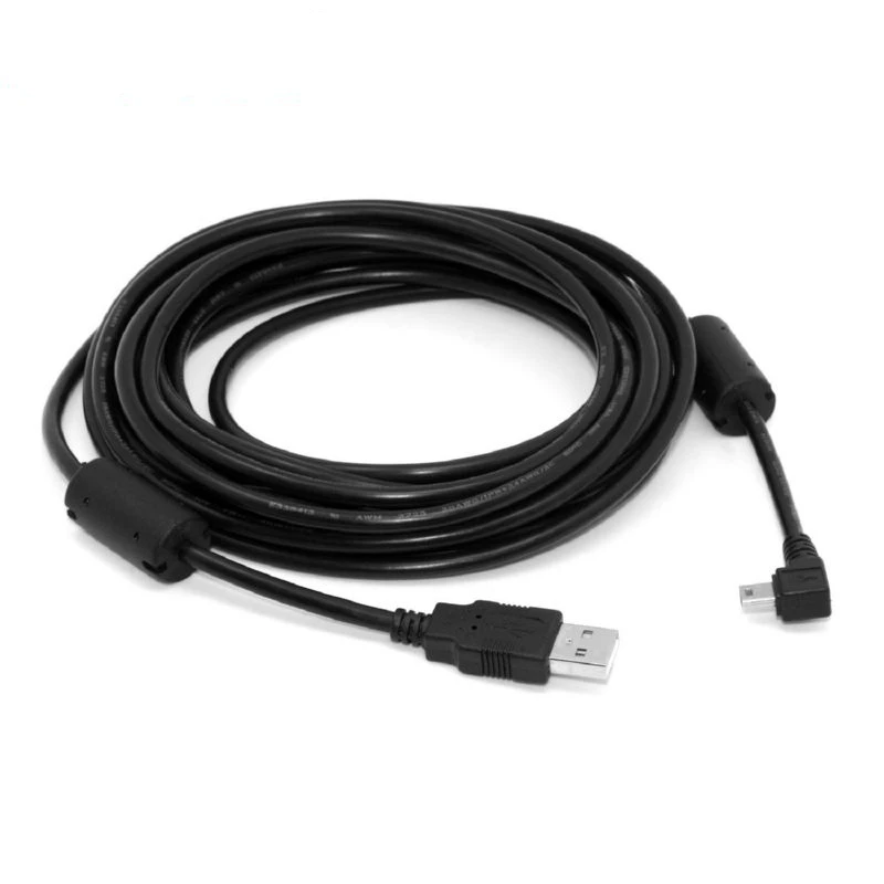 Кабель кабельного типа Mini USB B 5pin мужской прямоугольный 90 градусов к 2 0 Мужской