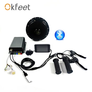 

72V 3000W 5000W QS V3 50H Hub Motor Bluetooth Programming APP 750C Display Electric Bike Bicycle Ebike Conversion Kit