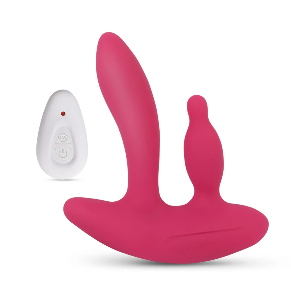 Female Masturbation G sopot Vibrator Clitoris Anal Massage Silicone Anus Butt Plug Sex Toys For Women Men Adult Games Products |