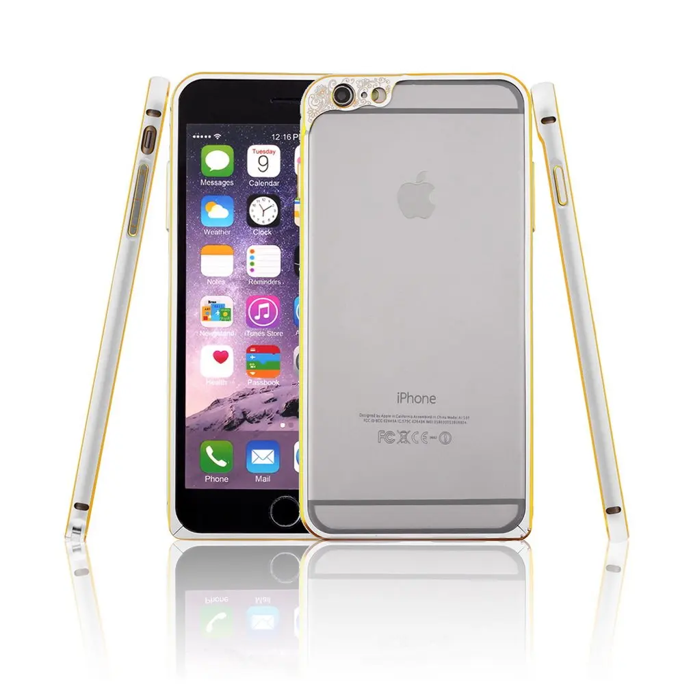 Чехол Rilievo из алюминиевого сплава с защитой бампера для iphone6 Plus