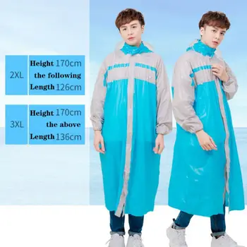 

One-piece Long Raincoat Outdoor Travel Fishing Raincoat Vegetable Garden Picking Vegetables Anti-wet Raincoats One-Piece Suits