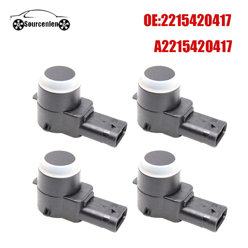 

4 PCS New PDC Parking Sensor For M ercedes Benz W211 W219 W203 W204 W221 W164 CLS ML GL CL 2215420417 A2215420417