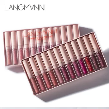 

1pc Long Lasting Matte Lipgloss Liquid Lipstick Moisturizing Beauty Makeup Cosmetics MH88