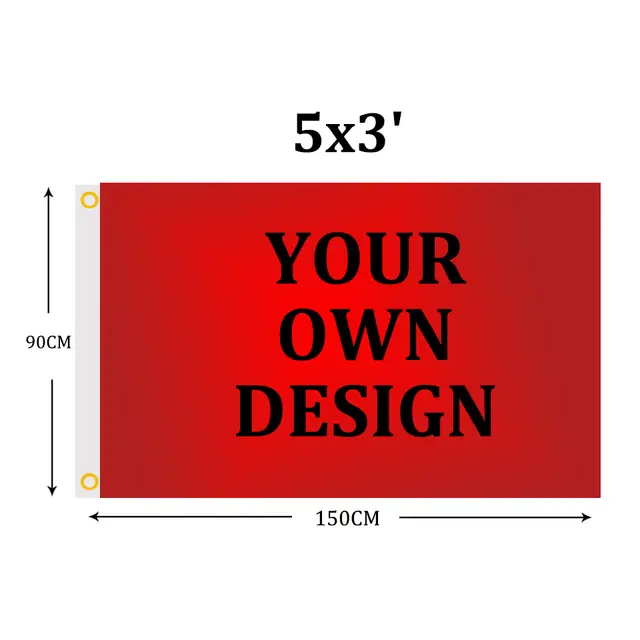 Online Shop Custom Flag 3x5ft Any Logo Banner 100d Polyester Print
