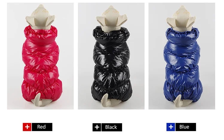 Dog Clothes Winter Warm Pet Coat Kleding Christmas Waterproof Pet Jacket For Small Medium Dogs Female XS-2XL пуховик для собак