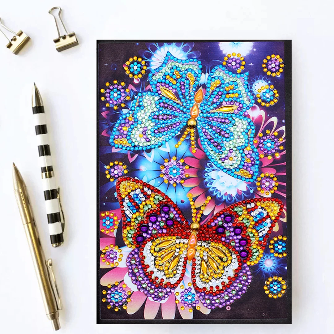 

64Pages Notebook Diamond Painting 5D DIY Embroidery Partial Round Drill Crafts&Sewing Cross Stitch Crpsen