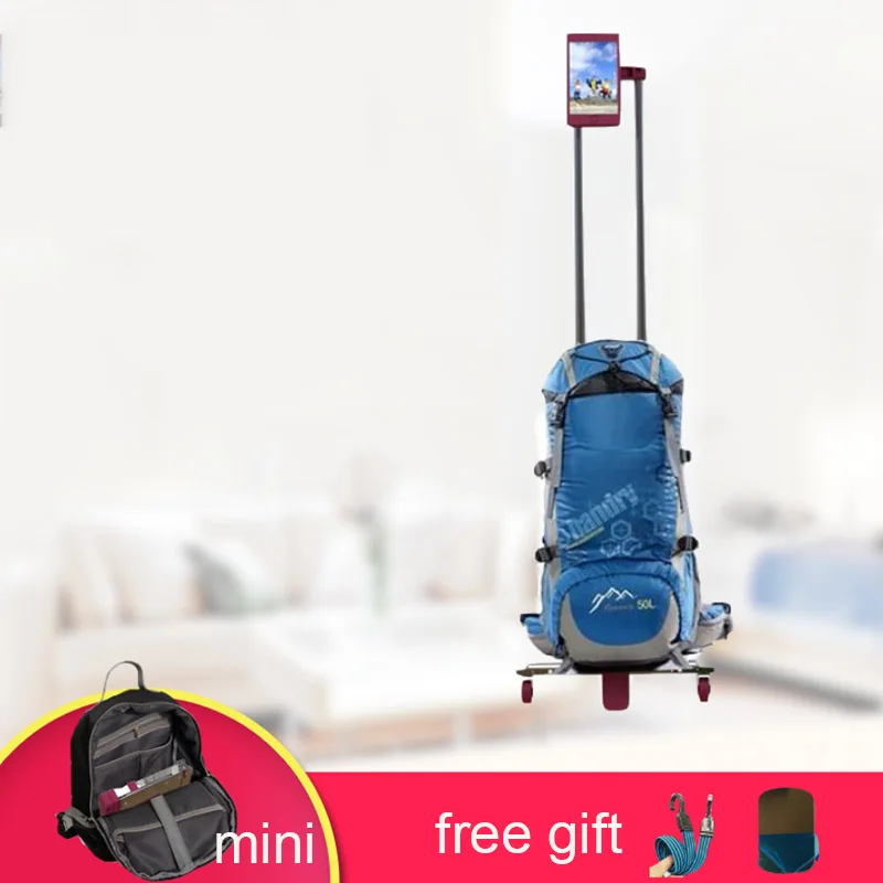 Folding-Luggage-Cart-Portable-Travel-Trailer-Aluminum-Alloy-Household-Car-Luggage-Cart-Shopping-Trolley-Trunk-Trailer(4)