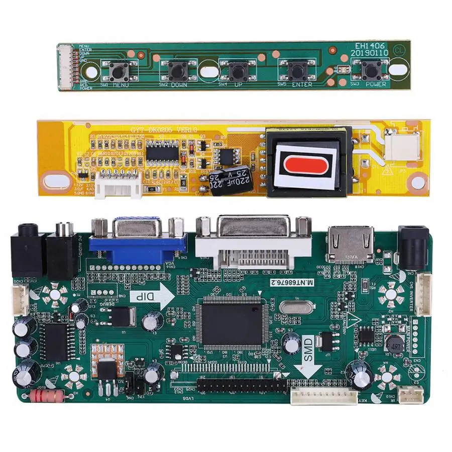Комплект ЖК-драйверов M.NT68676.2 преобразователь интерфейса LVDS для ноутбука