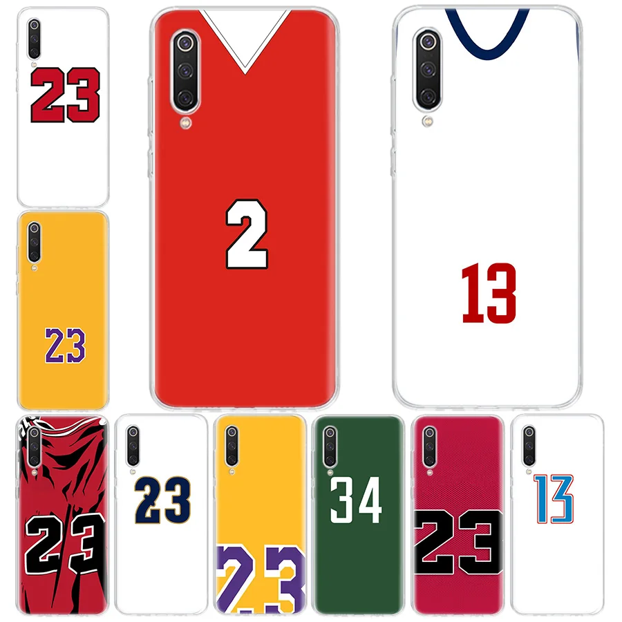 Custodia Per Telefono Manton Basketball 23 Per Xiaomi Poco M3 M4 M5 M5S X3 Nfc X4 Gt X5 Pro F3 F2 Mi A1 A2 A3 Cc9E Note 10 Lite Cover Soft