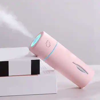 

1 Pcs 150ml Mini Leaf Humidifier Essential Oil Diffuser Aroma Lamp LED Night Light USB Ultrasonic Air Freshener Home Supplies