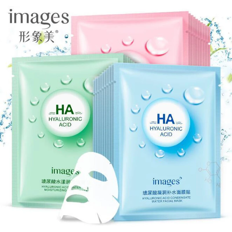 

1 Mask with Hyaluronic Acid Moisturizing Mask Moisturizing Makeup Base Control Firming Pore Anti-Wrinkle Facial Treatment