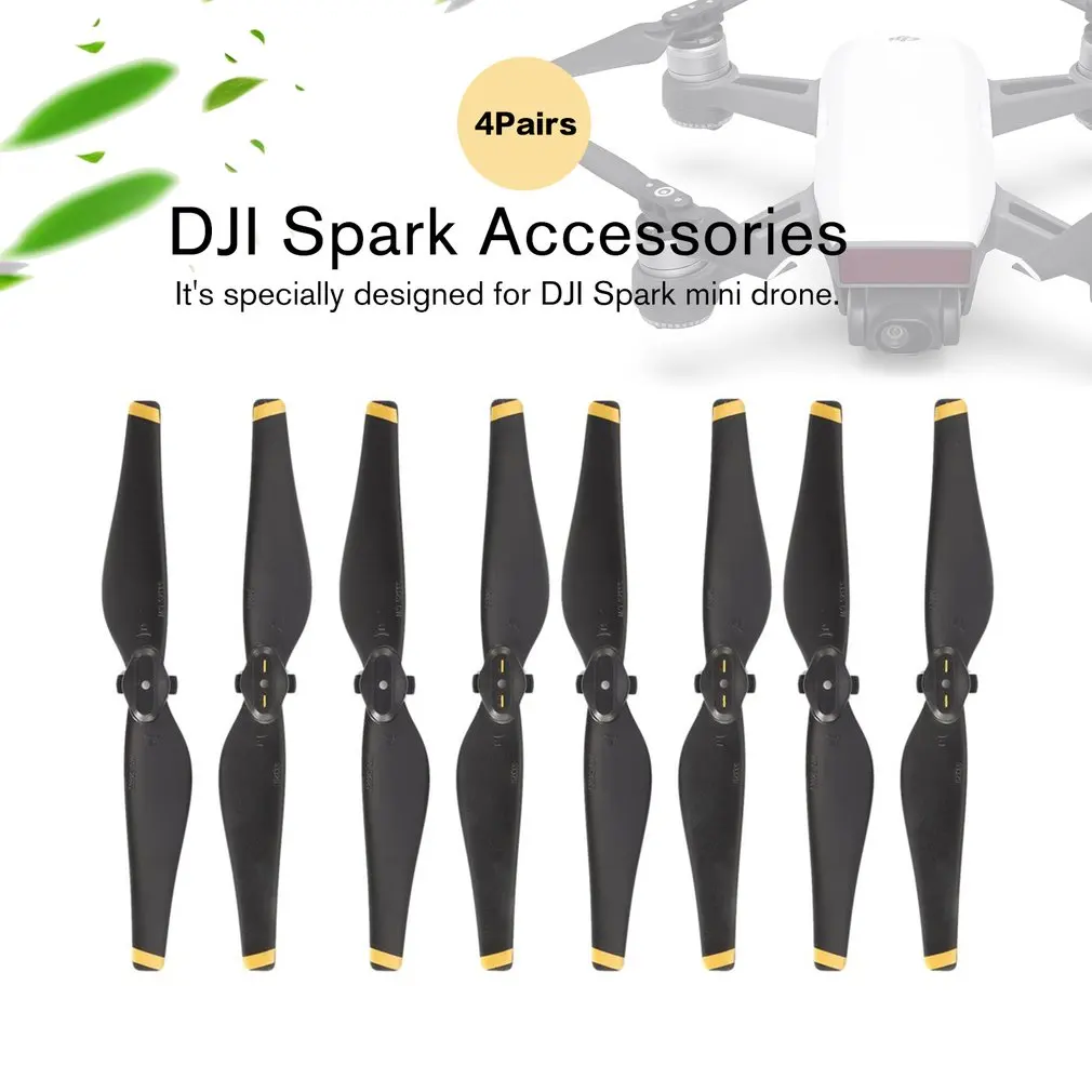 4 Pairs 5332 Low-Noise Quick Release CW CCW Blades Props Propellers for DJI Mavic Air FPV Foldable Drone RC Accessories Parts