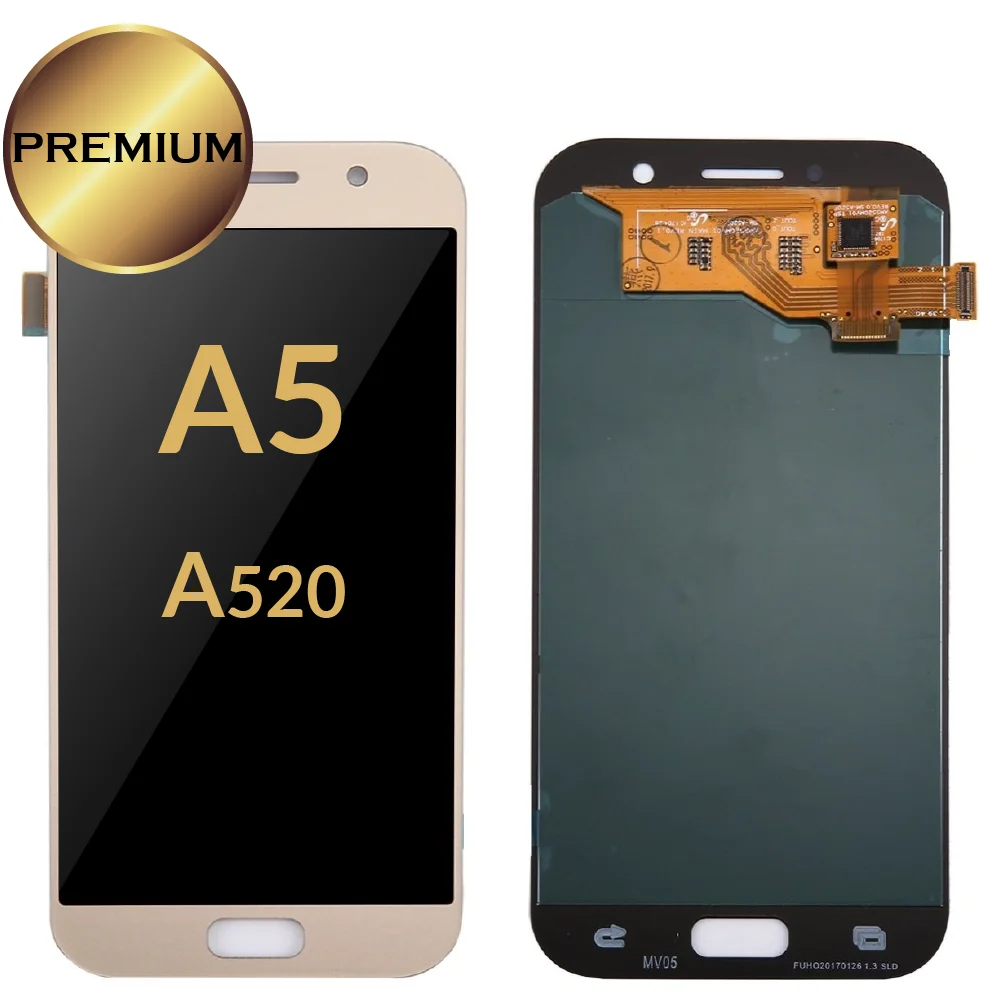 Супер Amoled для samsung Galaxy A5 lcd A520 A520F lcd дисплей дигитайзер сенсорный экран для samsung A5 lcd