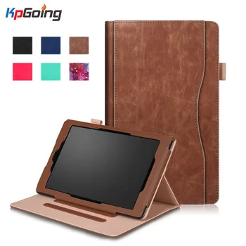 

10.1 Inch Leather Case for Amazon Kindle Fire HD 2019 Flip Tablet Case for Kindle Fire HD10 2017 Stand Cover Soft Shell Funads