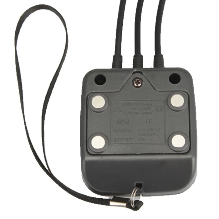 Цифровой светодиодный Дисплей 3 чередования фаз метр фазовый детектор монитор Индикатор Бесконтактный Тесты инструмент HVR88