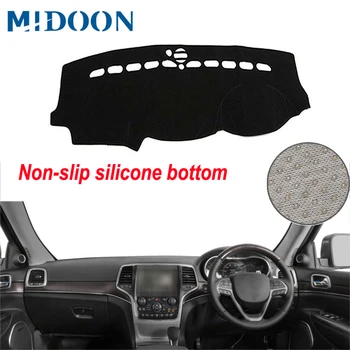 

MIDOON Car Dashboard Cover Dash Mat Dash Board Pad Carpet Dashmat Anti-UV For Jeep Grand Cherokee WK2 2011- 2015 2016 2017 2018