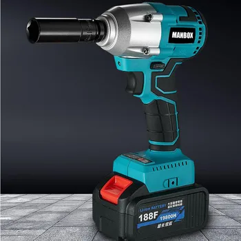 

Manbox 0-3 series 33n. M 20V brushless wrench lithium battery charging impact wrench power tools screwdriver wrench wireless