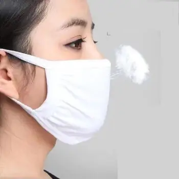 

1pc Cotton Two-layer Mouth Mask Face Mask Reusable Washable Men Women Face Mask
