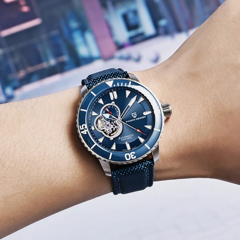 PAGANI DESIGN Men's Wrist Watches 2021 Top Brand Luxury Automatic Watch For Men NH39 Mechanical Waterproof Sport Luminous Bezel