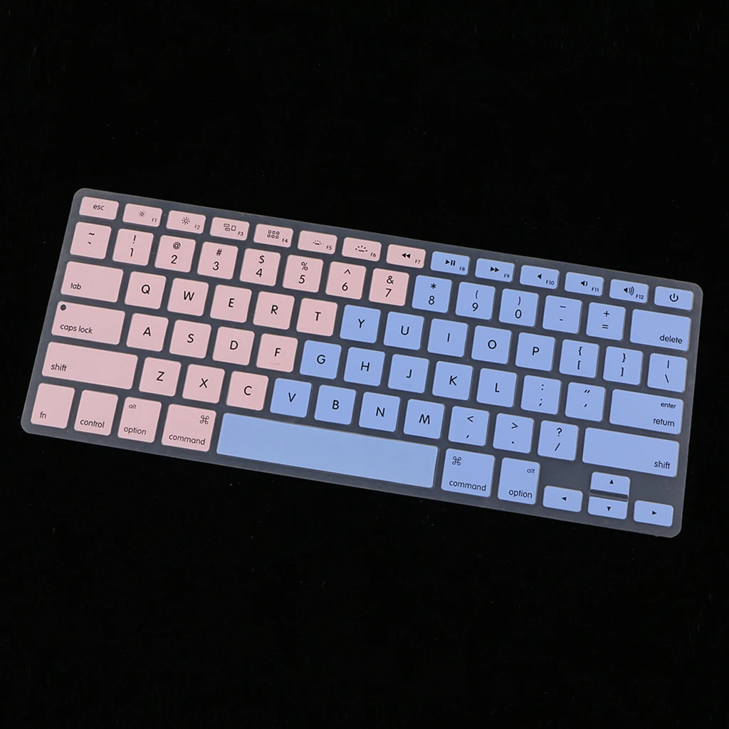Пылезащитный Водонепроницаемый силиконовый защитный чехол для клавиатуры Macbook