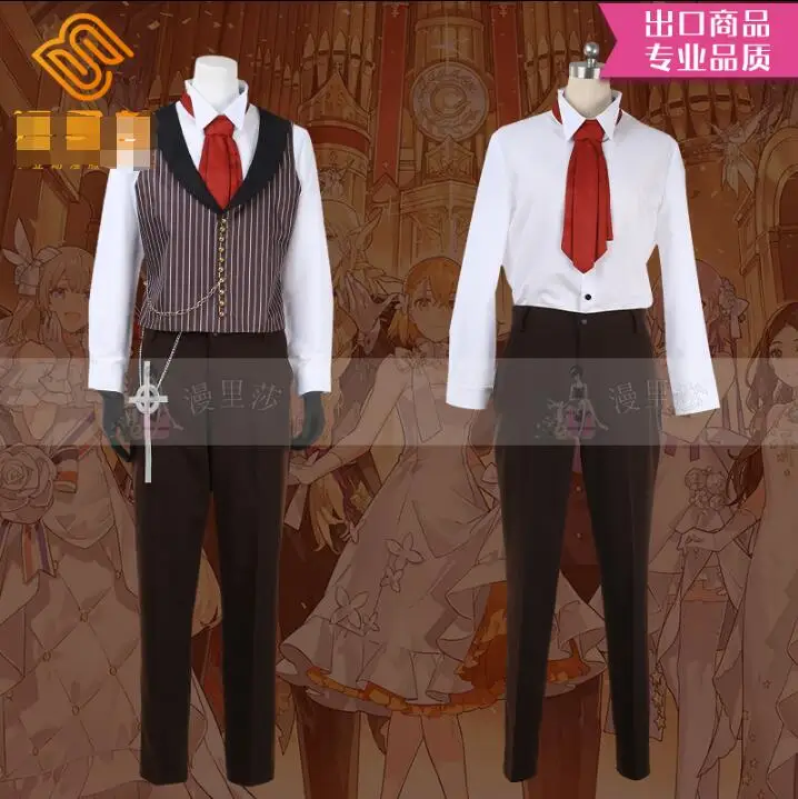 Custom Made Suits Fate Grand Order Orchestra Antonio Salieri Man of the Gray Cosplay Costume